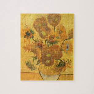 Vincent van Gogh - Vase with Fifteen Sunflowers Jigsaw Puzzle