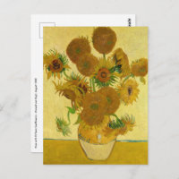 Vincent van Gogh - Vase with Fifteen Sunflowers