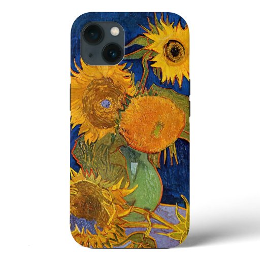 Vincent van Gogh - Vase with Five Sunflowers iPhone 13 Case
