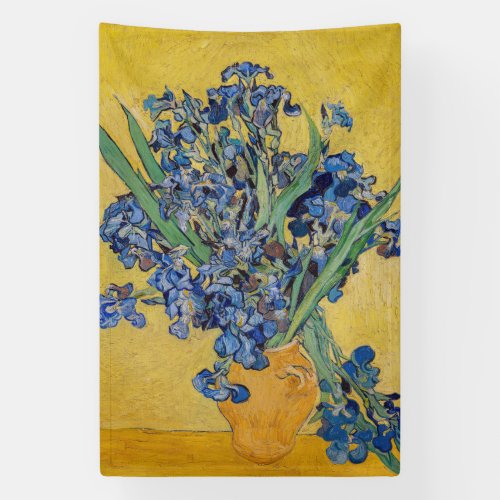 Vincent van Gogh _ Vase with Irises Banner