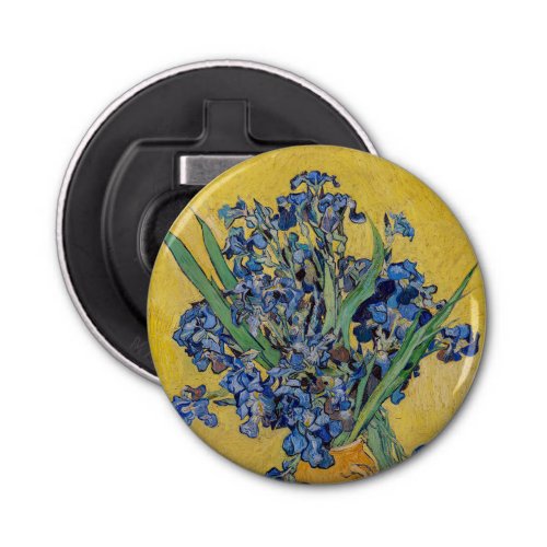 Vincent van Gogh _ Vase with Irises Bottle Opener