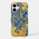 Vincent van Gogh - Vase with Irises iPhone 17 Case<br><div class="desc">Vase with Irises,  Yellow Background - Vincent van Gogh,  Oil on Canvas,  1890,  Saint-Remy</div>