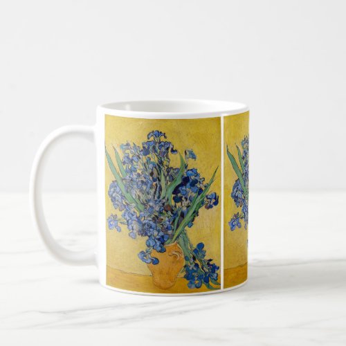 Vincent van Gogh _ Vase with Irises Coffee Mug
