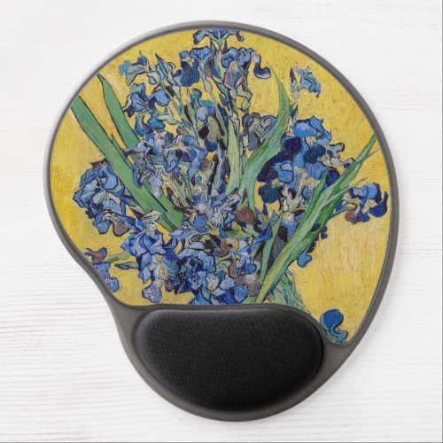Vincent van Gogh _ Vase with Irises Gel Mouse Pad