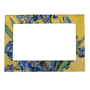 Vincent van Gogh - Vase with Irises Magnetic Frame