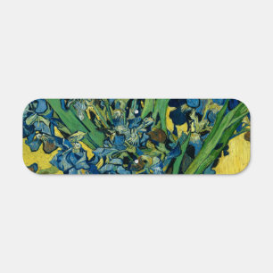 Vincent Van Gogh "Vase with Irises" Metal Sign