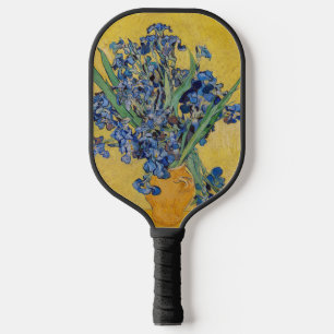 Vincent van Gogh - Vase with Irises Pickleball Paddle