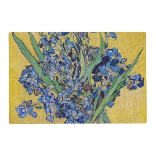 Vincent van Gogh _ Vase with Irises Placemat