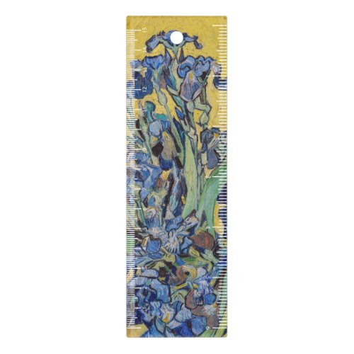 Vincent van Gogh _ Vase with Irises Ruler