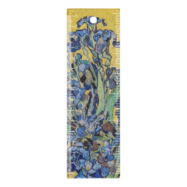 Vincent van Gogh - Vase with Irises Ruler (Vertical)