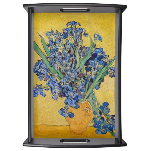 Vincent van Gogh _ Vase with Irises Serving Tray