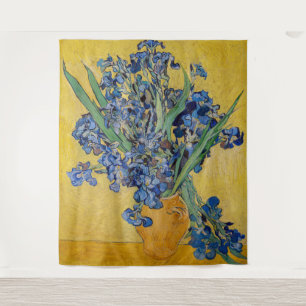 Vincent van Gogh - Vase with Irises Tapestry