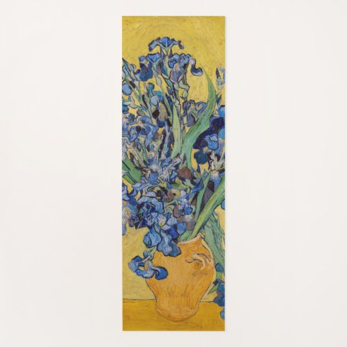 Vincent van Gogh _ Vase with Irises Yoga Mat