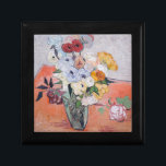 Vincent van Gogh - Vase with Roses & Anemones Gift Box<br><div class="desc">Still Life / Japanese Vase with Roses and Anemones - Vincent van Gogh, 1890</div>