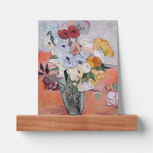 Vincent van Gogh - Vase with Roses & Anemones Picture Ledge