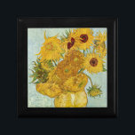 Vincent Van Gogh - Vase with Twelve Sunflower Gift Box<br><div class="desc">Vase with Twelve Sunflowers / Vase avec douze tournesols - Vincent Van Gogh,  August 1888 - Sunflowers 1888 third version (F456)</div>
