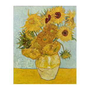 Vincent Van Gogh - Vase with Twelve Sunflowers Acrylic Print