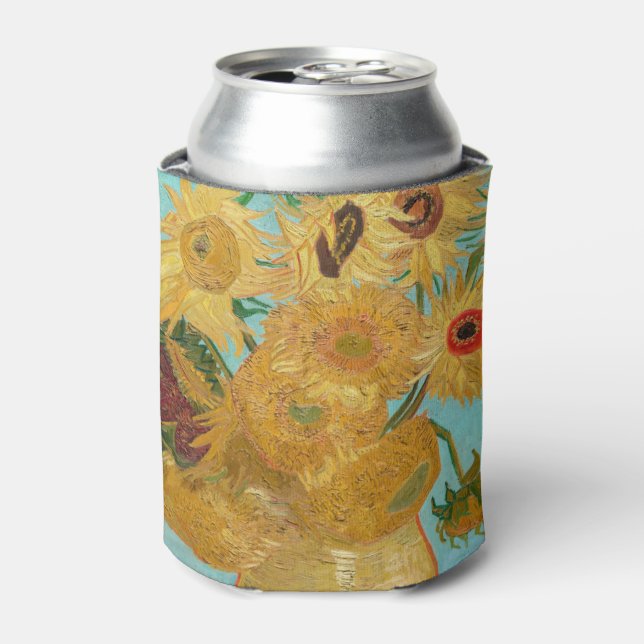 Vincent Van Gogh - Vase with Twelve Sunflowers Can Cooler (Can Front)
