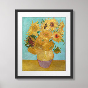 Vincent Van Gogh - Vase with Twelve Sunflowers Framed Art
