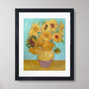 Vincent Van Gogh - Vase with Twelve Sunflowers Framed Art