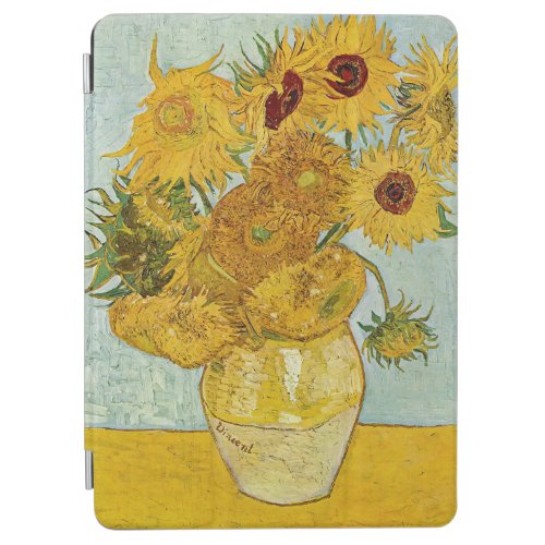Vincent Van Gogh _ Vase with Twelve Sunflowers iPad Air Cover
