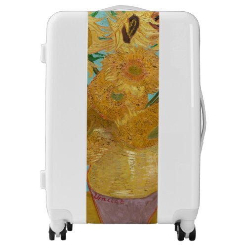 Vincent Van Gogh _ Vase with Twelve Sunflowers Luggage