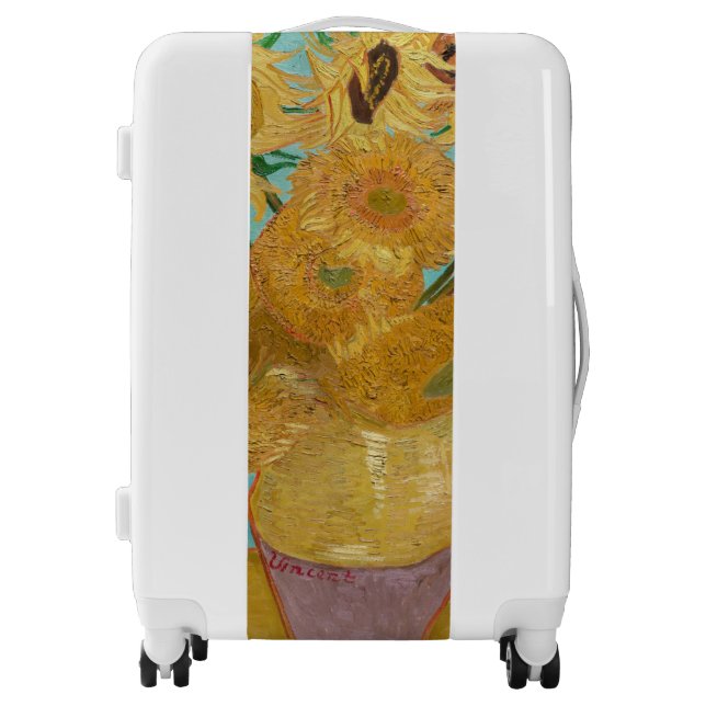 Vincent Van Gogh - Vase with Twelve Sunflowers Luggage (Front)