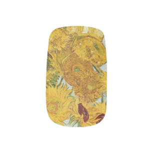 Vincent Van Gogh - Vase with Twelve Sunflowers Minx Nail Art