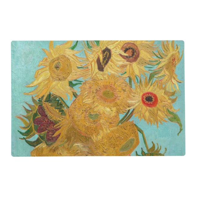 Vincent Van Gogh - Vase with Twelve Sunflowers Placemat (Front)