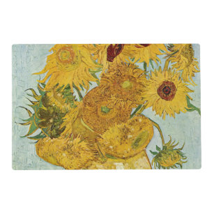 Vincent Van Gogh - Vase with Twelve Sunflowers Placemat