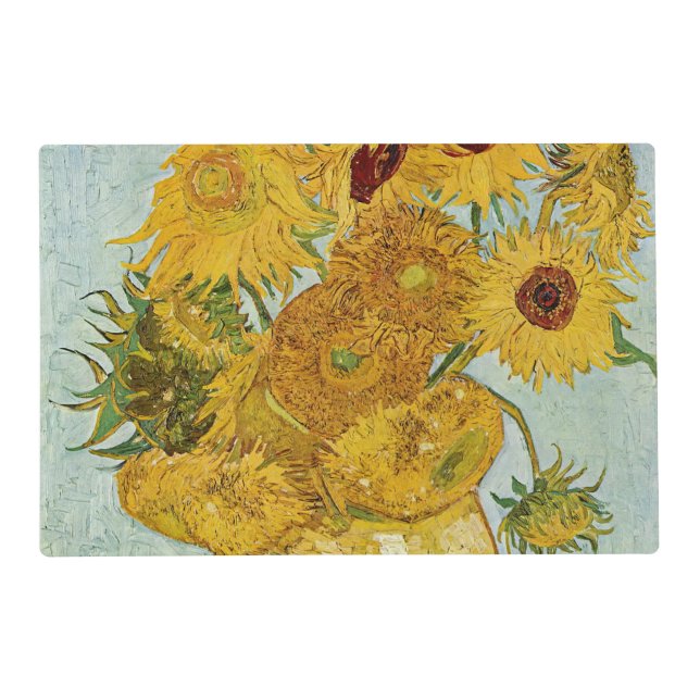 Vincent Van Gogh - Vase with Twelve Sunflowers Placemat (Front)