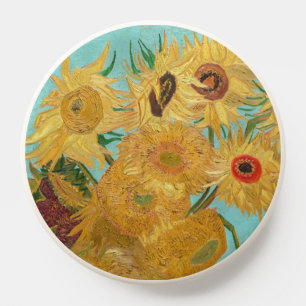 Vincent Van Gogh - Vase with Twelve Sunflowers PopSocket