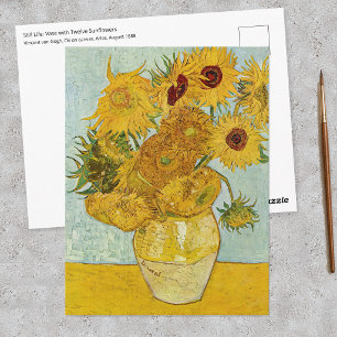 Vincent Van Gogh - Vase with Twelve Sunflowers Postcard