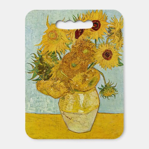 Vincent Van Gogh _ Vase with Twelve Sunflowers Seat Cushion