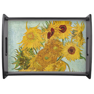 Vincent Van Gogh - Vase with Twelve Sunflowers Serving Tray