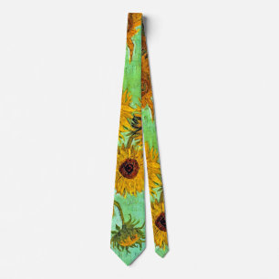 Vincent Van Gogh - Vase With Twelve Sunflowers Tie