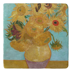 Vincent Van Gogh - Vase with Twelve Sunflowers Trivet