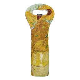 Vincent Van Gogh - Vase with Twelve Sunflowers Wine Bag