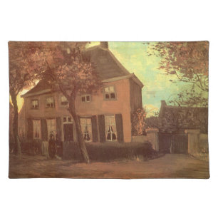 Vincent van Gogh - Vicarage at Nuenen Cloth Placemat