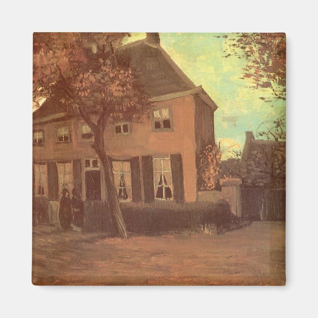 Vincent van Gogh - Vicarage at Nuenen Magnet (Front)