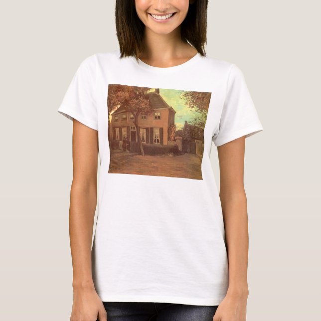 Vincent van Gogh - Vicarage at Nuenen T-Shirt (Front)