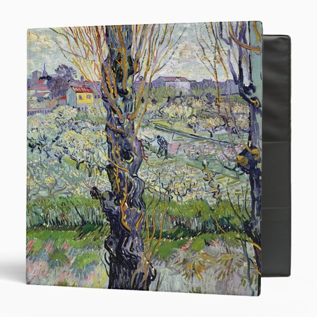 Vincent van Gogh | View of Arles, 1889 Binder (Front/Inside)