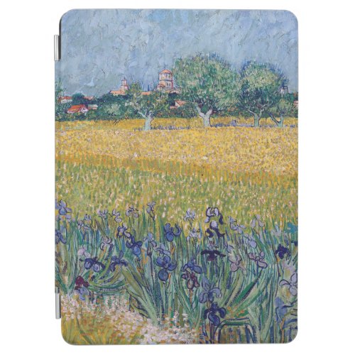 Vincent Van Gogh _ View of Arles with Irises iPad Air Cover