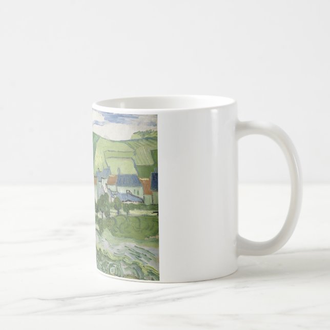 Vincent van Gogh - View of Auvers Coffee Mug (Right)