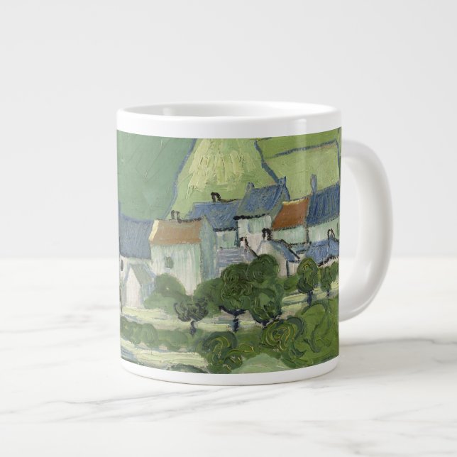 Vincent van Gogh - View of Auvers Giant Coffee Mug (Front Right)