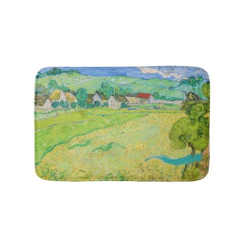 Vincent van Gogh _ View of Vessenots near Auvers Bath Mat