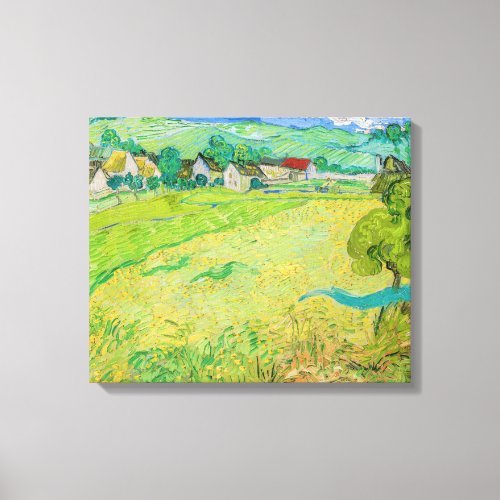 Vincent van Gogh _ View of Vessenots near Auvers Canvas Print