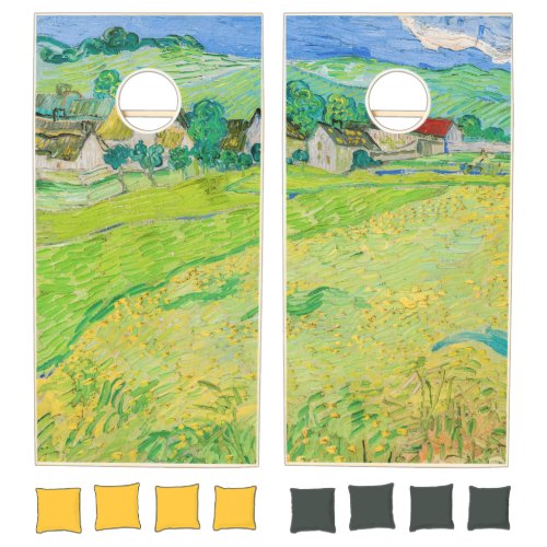 Vincent van Gogh _ View of Vessenots near Auvers Cornhole Set