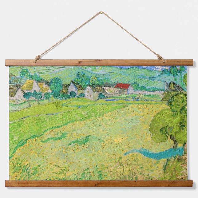 Vincent van Gogh - View of Vessenots near Auvers Hanging Tapestry (Front)