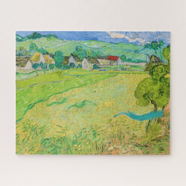Vincent van Gogh - View of Vessenots near Auvers Jigsaw Puzzle (Horizontal)